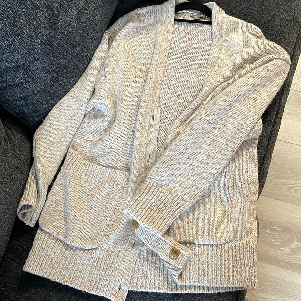 Never worn multi colored Point Sur for JCrew cardigan